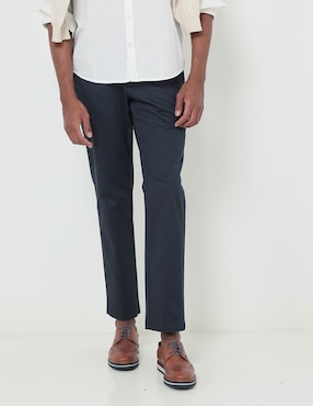 Pantalón Slim Scappino De Algodón Para Hombre