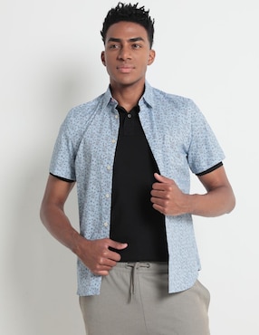 Camisa Casual Ps By Paul Smith De Algodón Manga Corta Para Hombre