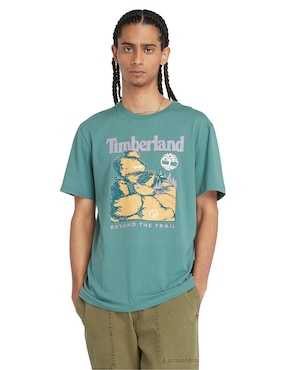 Playera Timberland Cuello Redondo Para Hombre