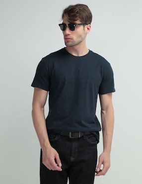 Playera Scappino Cuello Redondo Para Hombre