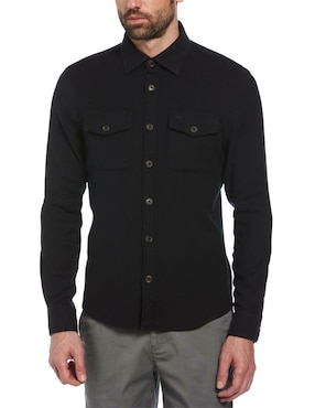 Camisa Casual Original Penguin De Algodón Manga Larga Para Hombre