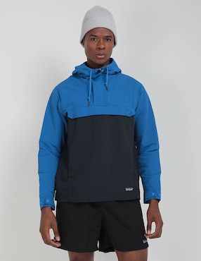 Chamarra Patagonia Impermeable Con Capucha Para Hombre