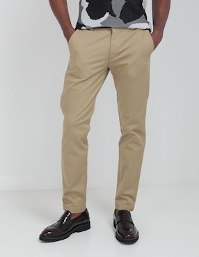 Pantalón Slim Scappino De Algodón Para Hombre