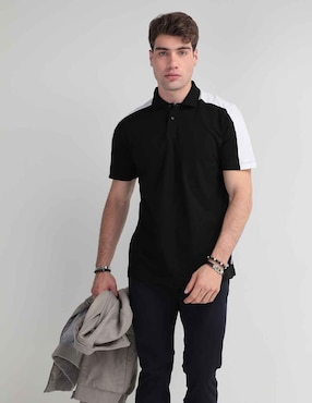 Playera Tipo Polo Scappino Para Hombre