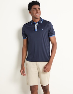 Playera Tipo Polo Nautica Para Hombre