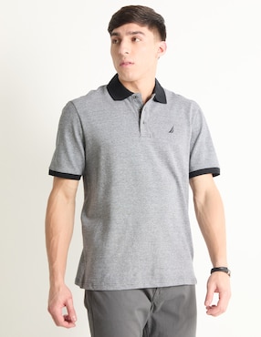 Playera Tipo Polo Nautica Para Hombre