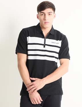 Playera Tipo Polo Nautica Para Hombre