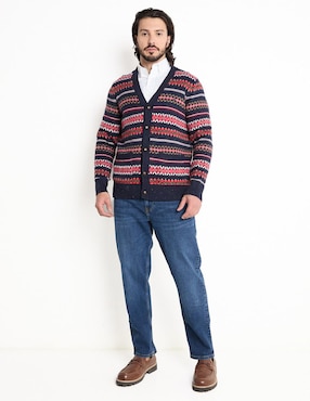 Suéter Nautica cuello V para hombre
