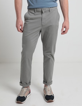 Pantalón Straight Tommy Hilfiger De Algodón Para Hombre