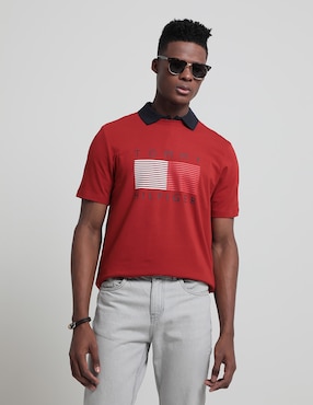 Playera Tommy Hilfiger Cuello Redondo Para Hombre