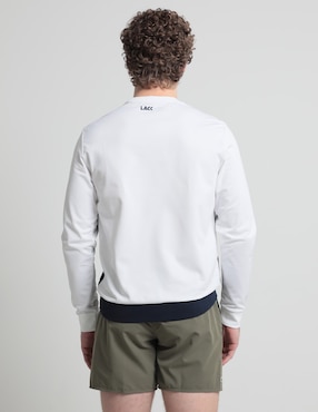 Playera Lacoste cuello redondo para hombre
