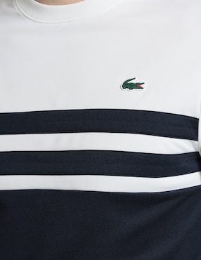 Playera Lacoste cuello redondo para hombre