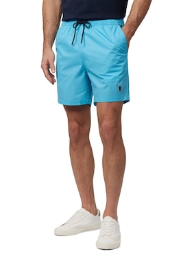 Traje De Baño Psycho Bunny Con Bolsillos Para Hombre