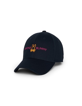 Gorra visera curva hebilla Psycho Bunny para hombre