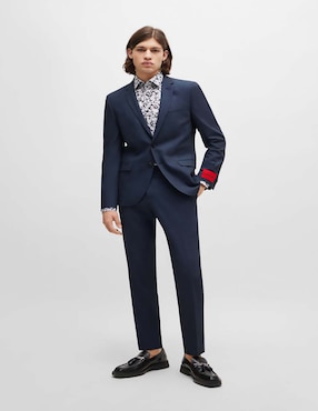 Pantalón business casual de vestir slim Hugo para hombre
