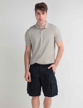 Playera Tipo Polo Calvin Klein Para Hombre