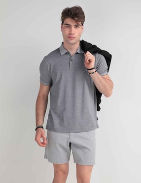 Playera Tipo Polo Calvin Klein Para Hombre