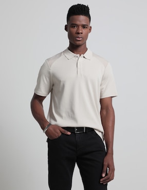 Playera Tipo Polo Calvin Klein Para Hombre