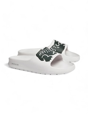 Sandalia Lacoste Croco Slide para hombre