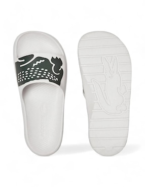 Sandalia Lacoste Croco Slide para hombre