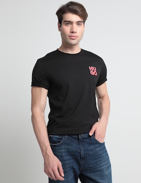 Playera HUGO Cuello Redondo Para Hombre