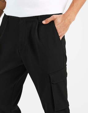 Pantalón recto Hugo de algodón para hombre