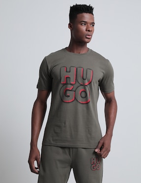 Playera HUGO Cuello Redondo Para Hombre