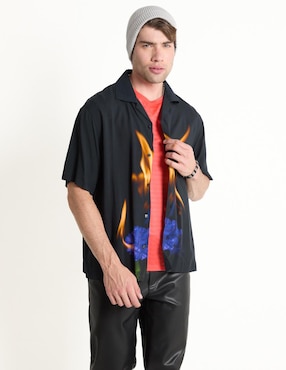 Camisa Casual HUGO Manga Corta Para Hombre