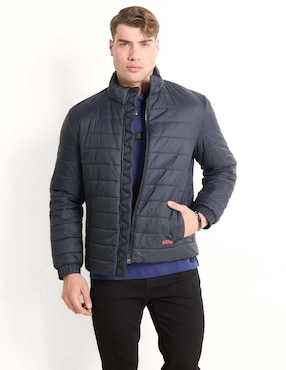 Chamarra Acolchada HUGO Impermeable Capitonada Para Hombre