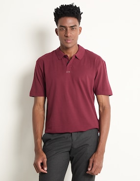 Playera Tipo Polo HUGO Para Hombre