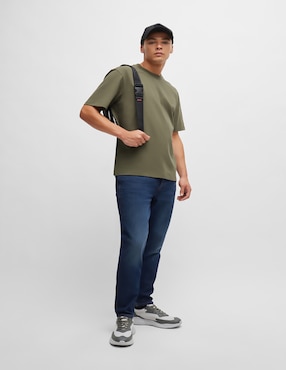 Jeans slim Hugo deslavado para hombre