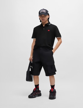 Playera tipo polo HUGO W24 para hombre