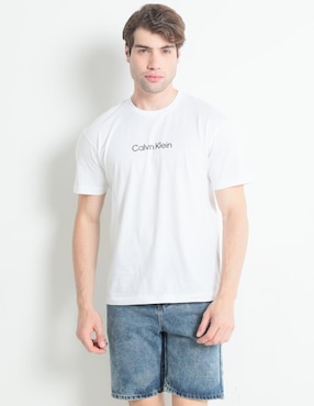 Playera Calvin Klein Cuello Redondo Para Hombre