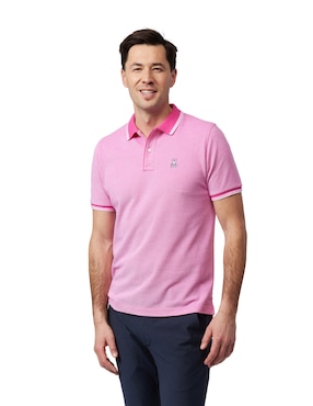 Playera Tipo Polo Psycho Bunny SS24 Para Hombre