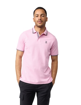 Playera Tipo Polo Psycho Bunny SS24 Para Hombre