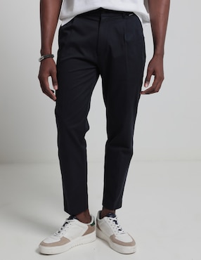 Pantalón Straight Calvin Klein De Algodón Para Hombre