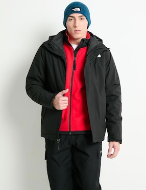 Chamarra Casual The North Face Impermeable Con Capucha Para Hombre