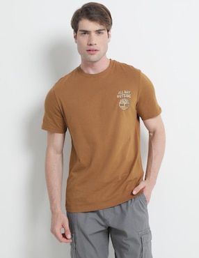 Playera Timberland Cuello Redondo Para Hombre