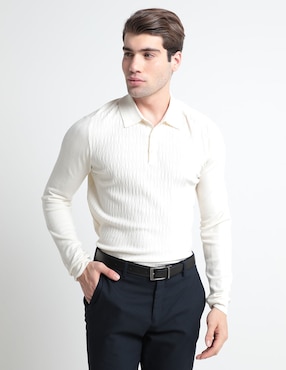 Sueter Perry Ellis Cuello Polo Para Hombre