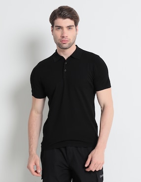 Playera Tipo Polo Perry Ellis Para Hombre