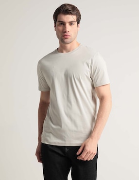 Playera Perry Ellis Cuello Redondo Para Hombre