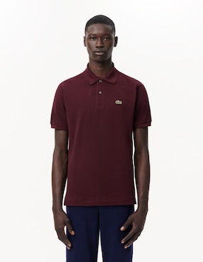 Playera Tipo Polo Lacoste L1212 Para Hombre