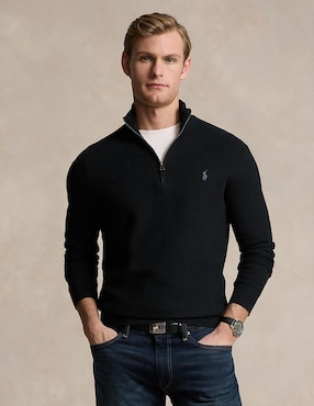 Sueter Polo Ralph Lauren Cuello Con Cierre Para Hombre