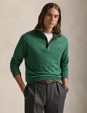 Suéter Polo Ralph Lauren Cuello Alto Para Hombre