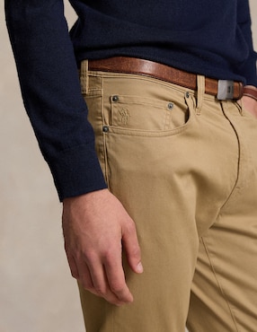 Pantalón slim Polo Rl de algodón para hombre
