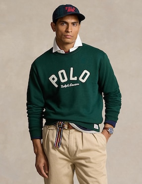 Sueter Polo Ralph Lauren Cuello Redondo Para Hombre