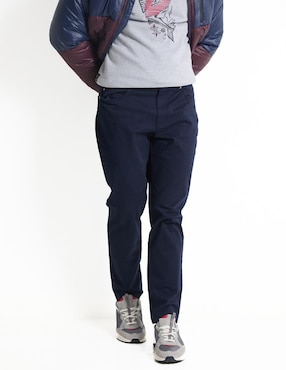 Pantalón Straight Tommy Hilfiger De Algodón Para Hombre