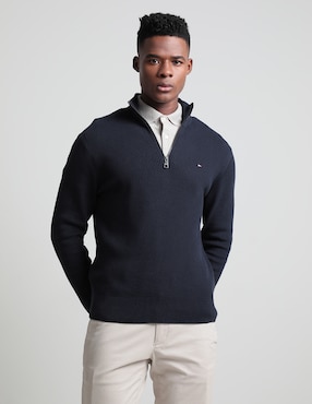 Suéter Tommy Hilfiger Cuello Alto Para Hombre