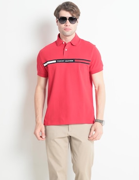 Playera Tipo Polo Tommy Hilfiger Para Hombre