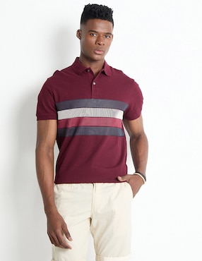 Playera Tipo Polo Tommy Hilfiger Para Hombre